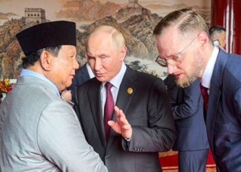 Prabowo Bahas Giant Sea Wall di Beijing