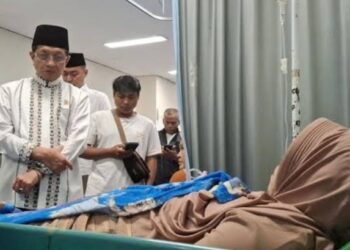 Menag Tinjau Korban Ambruk Majelis Taklim Bogor