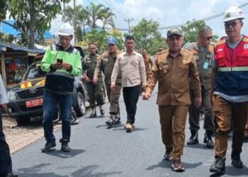 Bupati Bolmong Tinjau Infrastruktur Dumoga