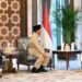 Prabowo Subianto Temui Emir Qatar di Lusail