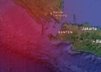 Megathrust Picu Tsunami Raksasa 20 Meter di Selat Sunda