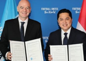 Erick Thohir Resmi Menpora, FIFA Angkat Suara