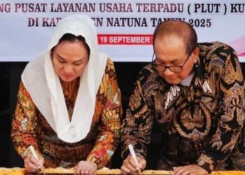 PLUT Natuna 4 Miliar Rupiah Perkuat UMKM