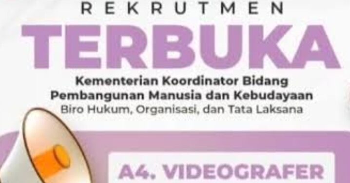 Lowongan Kerja Kemenko PMK Tanpa Batas Usia