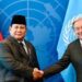 Prabowo Temui Guterres, Fokus Perdamaian Global