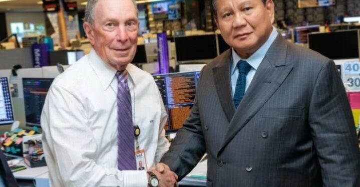 Prabowo Bertemu Bloomberg Bahas Investasi Hijau