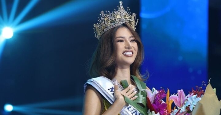 Sanly Liu Juara Miss Universe Indonesia 2025