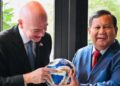 Prabowo dan Infantino Bahas Masa Depan Sepak Bola Indonesia