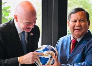 Prabowo dan Infantino Bahas Masa Depan Sepak Bola Indonesia