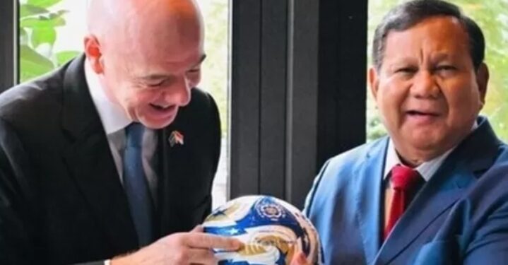 Prabowo dan Infantino Bahas Masa Depan Sepak Bola Indonesia