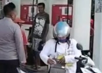 Hoaks Penunggak Pajak Kendaraan di Batasi Isi BBM Dibantah Pertamina