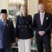 Prabowo Disambut Raja dan Ratu Belanda