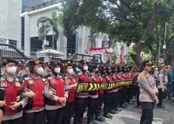 Perdebatan Peran Polri Saat Aksi Ricuh