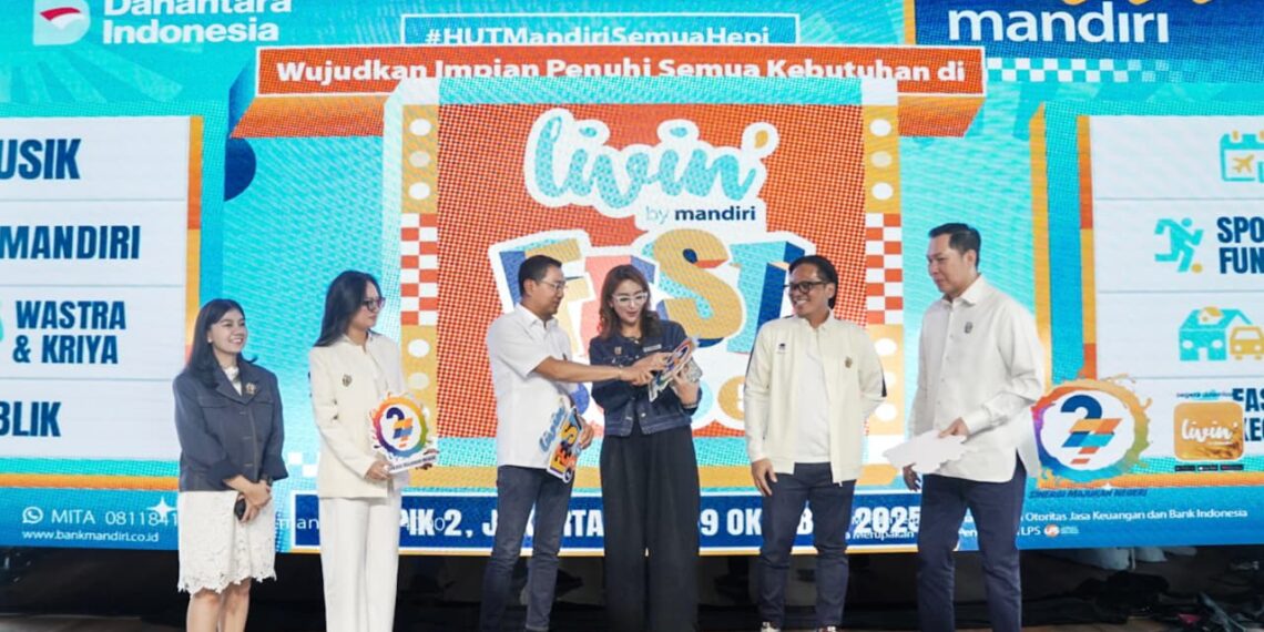 Livin’ Fest 2025 Bank Mandiri: Sinergi Majukan Negeri