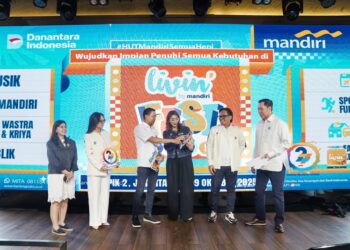Livin’ Fest 2025 Bank Mandiri: Sinergi Majukan Negeri