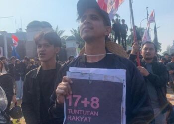 Tuntutan “17+8 Tuntutan Rakyat” Disuarakan, Influencer Andovi da Lopez Tegaskan Aksi di Depan DPR Berlangsung Damai