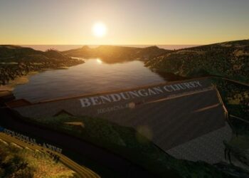 Bendungan Cijurey di Jonggol Pacu Produksi Padi Hingga 463%