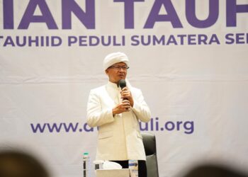 Safari Dakwah Pegadaian di Palembang Hadirkan Aa Gym.