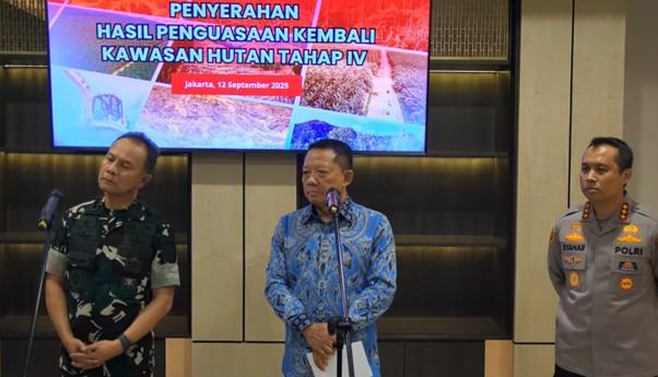 Satgas PKH Fokus Tagih Denda Kawasan Hutan