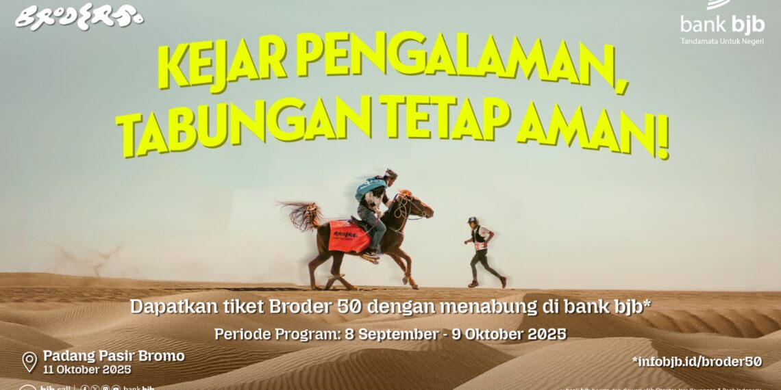 Bank bjb Tawarkan Hadiah Tiket Bromo Desert Race 50