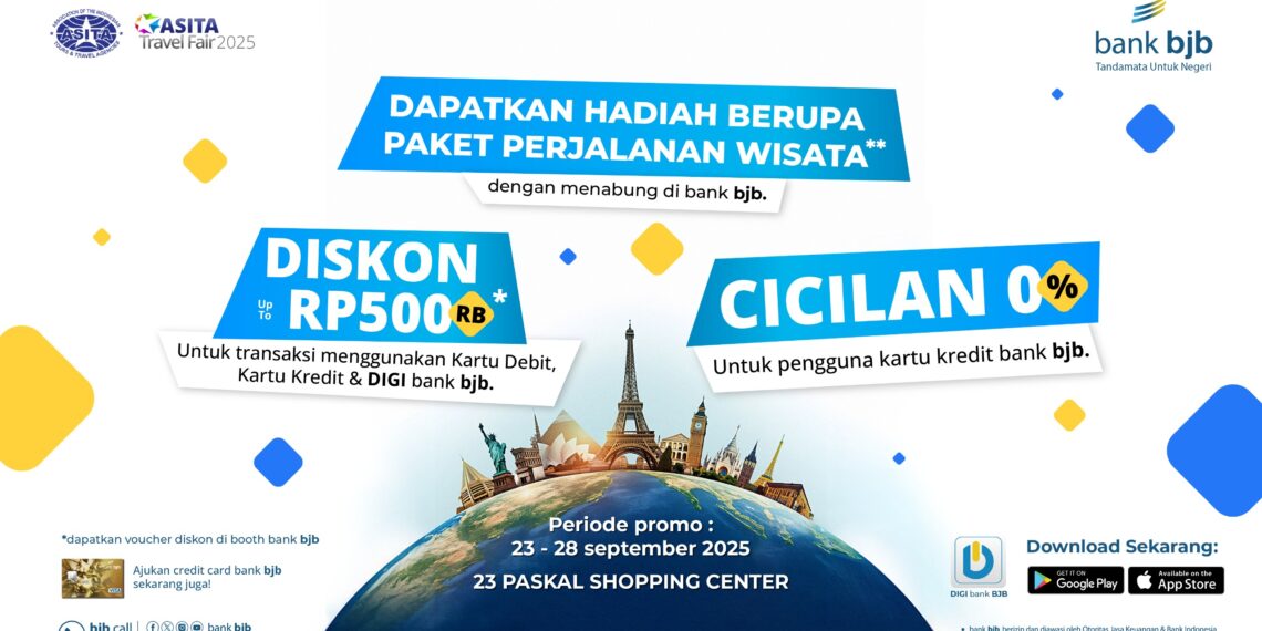 bank bjb Hadirkan Promo Menarik di ASITA Travel Fair 2025