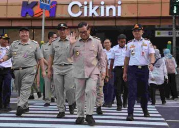 Pelican Crossing Cikini Jadi Solusi Akses Pejalan Kaki