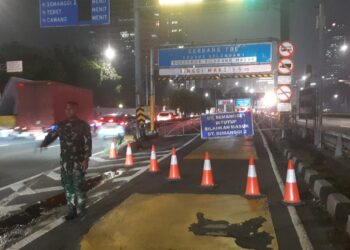 Jasa Marga Tutup Total Sejumlah Gerbang Tol Dalam Kota untuk Percepatan Perbaikan