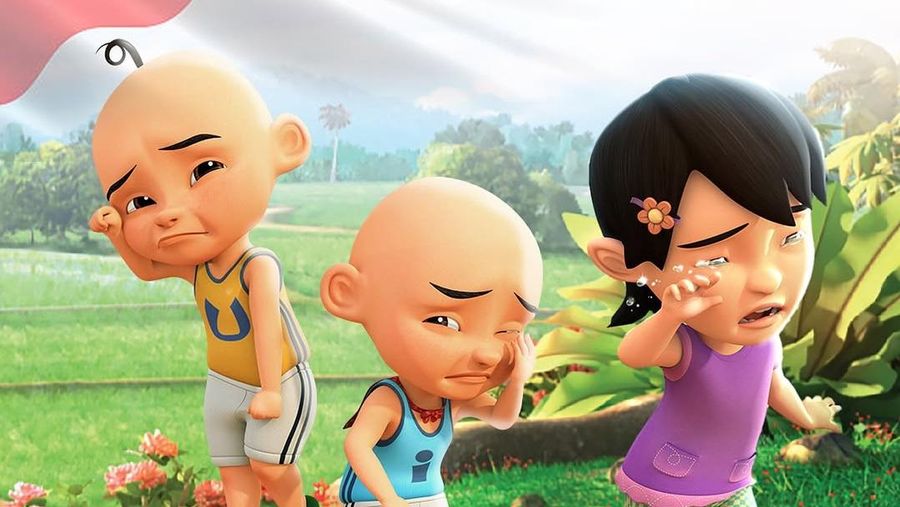 Saat Upin Ipin Beri Dukungan untuk Rakyat RI usai Gelombang Demo