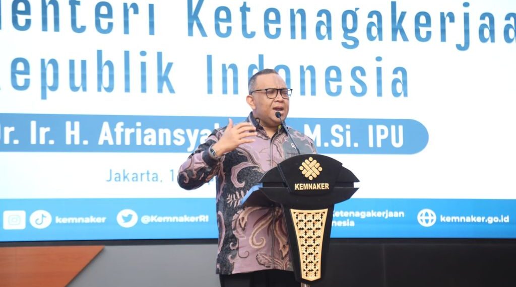 Afriansyah Noor Jadi Wamenaker Gantikan Noel, Ini Pesan Menaker