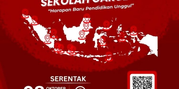 Sekolah Garuda Resmi Diluncurkan, Targetkan 20 Sekolah Baru