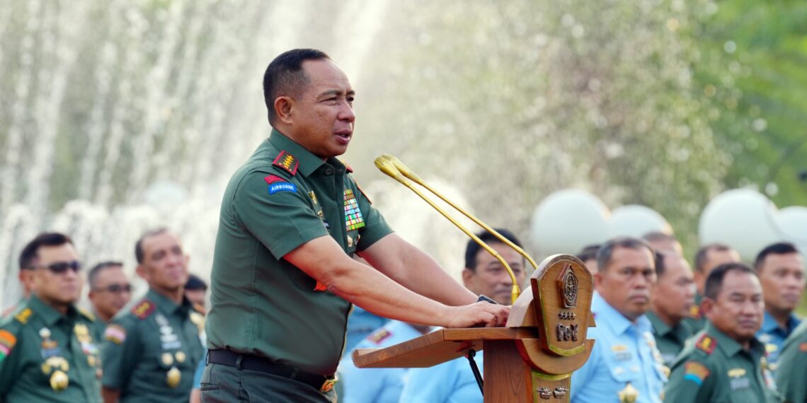 Panglima TNI Pimpin Upacara Penyambutan KKRI Wilayah Jayapura