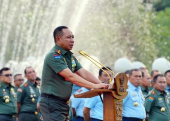 Panglima TNI Pimpin Upacara Penyambutan KKRI Wilayah Jayapura