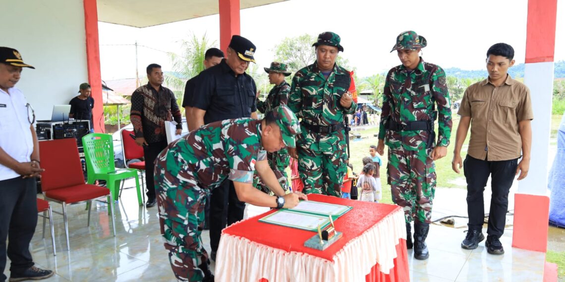 TMMD Ke-126 Kodim 1505/Tidore Resmi Dibuka, TNI Siap Wujudkan Pemerataan Pembangunan di Oba Selatan