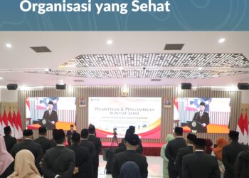 Lantik 804 Pejabat, Menteri Nusron: Pelantikan Berkala Cerminkan Organisasi yang Sehat*