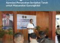 Sri Sultan Hamengkubuwono X Apresiasi Penyerahan Sertipikat Tanah untuk Masyarakat Gunungkidul*