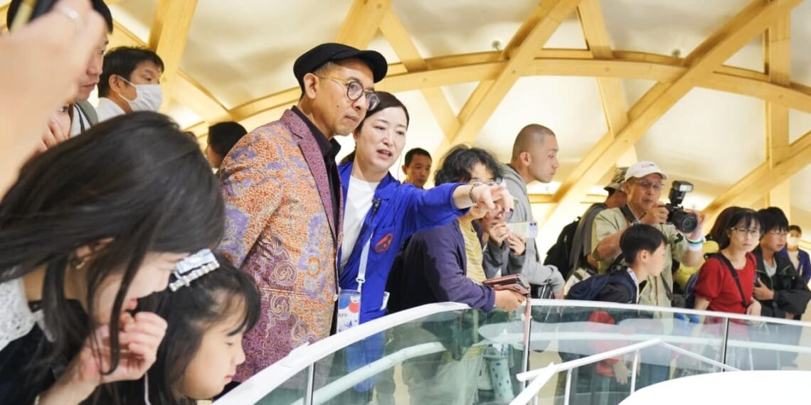 Hadiri Expo 2025 Osaka, Menteri Kebudayaan RI Apresiasi Antusiasme Pengunjung Paviliun Indonesia