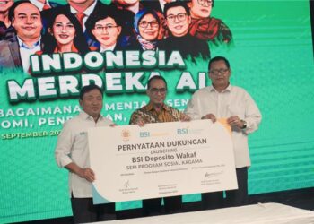 BSI KAGAMA Luncurkan Deposito Wakaf Seri Program Sosial
