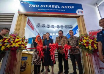 Resmikan Toko Mandiri Indogrosir Difabel, Dorong Kemandirian Ekonomi