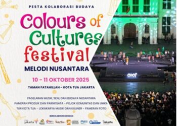 Festival Colours of Cultures 2025 Hadir di Kota Tua, Rayakan “Melodi Nusantara” Sebagai Simbol Persatuan Budaya Indonesia