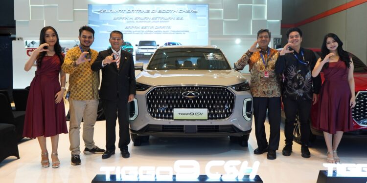TIGGO 9 AWD Meluncur, Strategi Chery GIIAS Bandung 2025