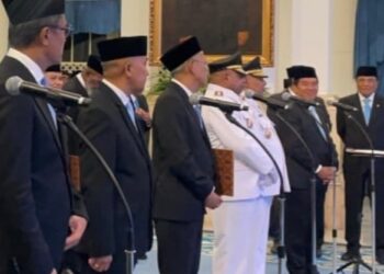 Reshuffle Gubernur dan Wakil Papua Definitif  di Istana Negara Oleh Prabowo