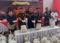 DJBC Kepri & TNI AL Cegah 25,9 Ton Pasir Timah Ilegal  5,2 miliar Rupiah di Perairan Pulau Pengibu