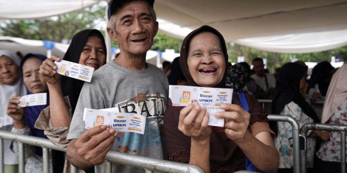 Pasar Murah Mandiri Bagikan 50.000 Paket Sembako Terjangkau