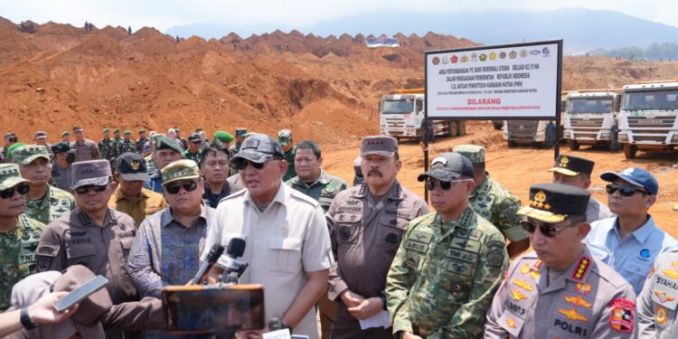 Satgas PKH Berhasil Kuasai Tambang Nikel Ilegal Seluas 62,15 Hektare di Sulteng