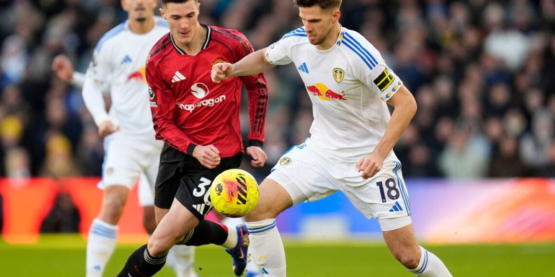 Manchester United gagal mengamankan poin penuh saat menghadapi Leeds United pada lanjutan pekan ke-20 Premier League 2025/2026 di Stadion Elland Road, Minggu (4/1/2026) WIB.