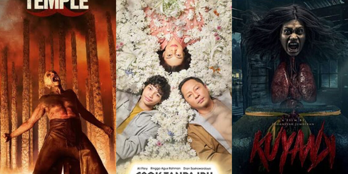 Layar lebar Indonesia pekan ini diramaikan oleh deretan film lintas genre yang siap memanjakan para pencinta sinema.