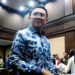 Basuki Tjahaja Purnama alias Ahok, mantan Komisaris Utama PT Pertamina bersaksi di sidang perkara korupsi minyak mentah Pertamina