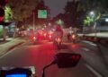 Brimob lakukan patroli di titik rawan tawuran dan balap liar. Foto: Humas PMJ