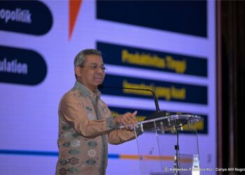 Wamenkeu Suahasil Nazara Ajak Sinergi Sektor Swasta dalam Mendorong Pertumbuhan Ekonomi. Sumber dok kemenkeu.go.id