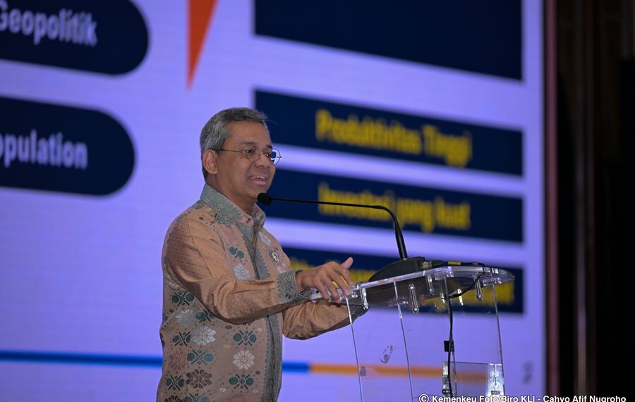 Wamenkeu Suahasil Nazara Ajak Sinergi Sektor Swasta dalam Mendorong Pertumbuhan Ekonomi. Sumber dok kemenkeu.go.id